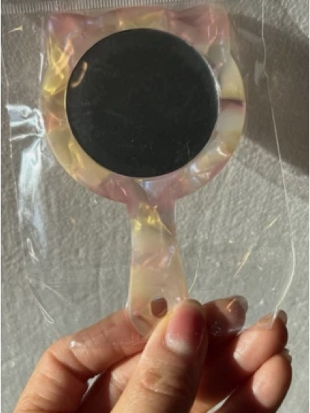 Iridescent Pink Phone Ring Grip Holder